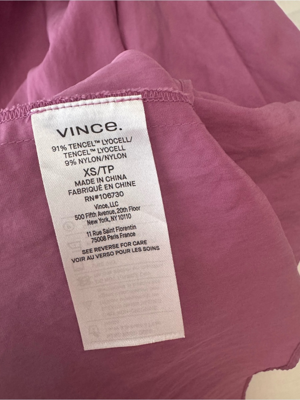 Vince Tiered Midi Skirt in Camelia - Picture 6 of 6